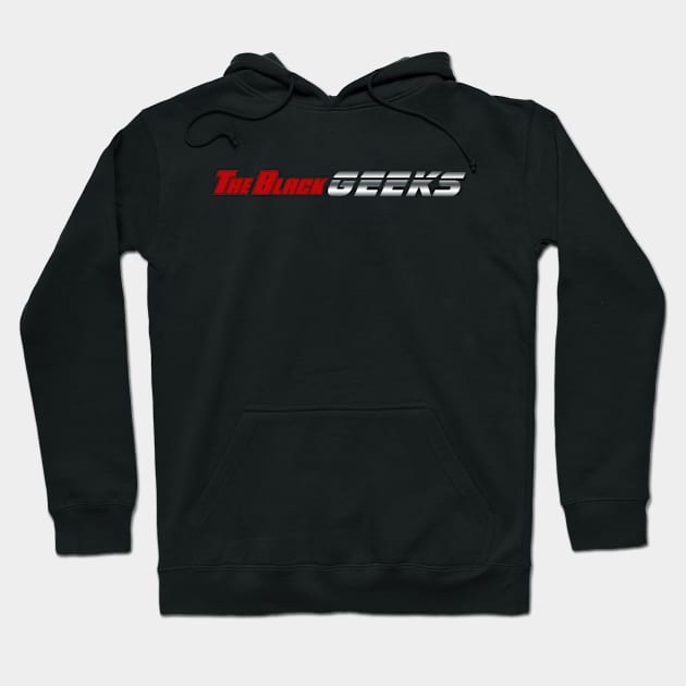 The Black Geeks Logo Basic Tee Hoodie by TheBlackGeeks